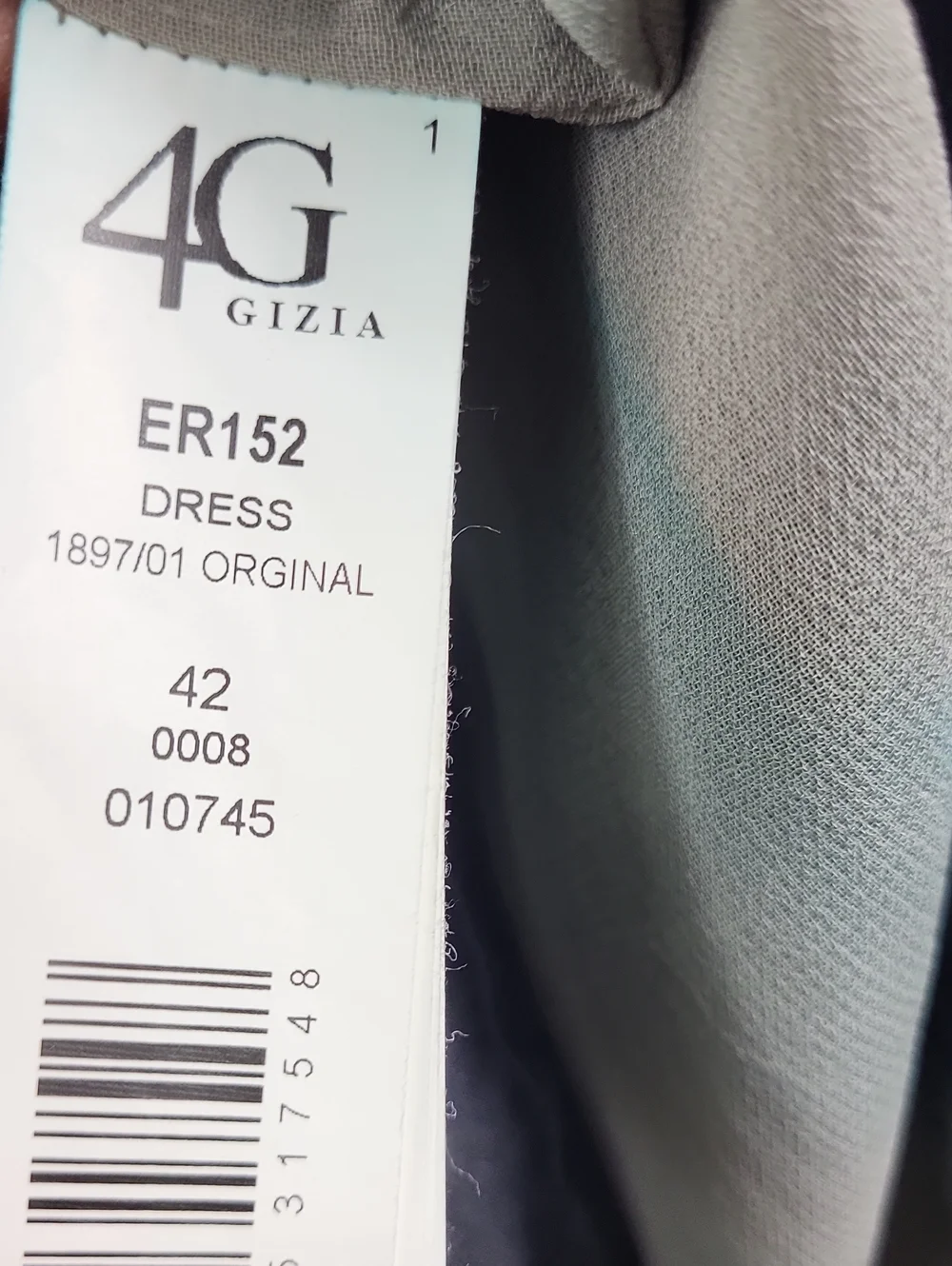 4G by Gizia silk dress with amazing floral pictures. Size 42 = US 10